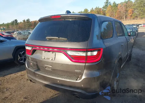 2018 Dodge Durango Gt Awd from USA, damaged, VIN 1C4RDJDG5JC346201